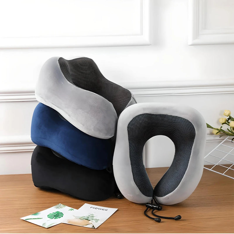 memory foam car neck pillow, view 7 - MRSLM
