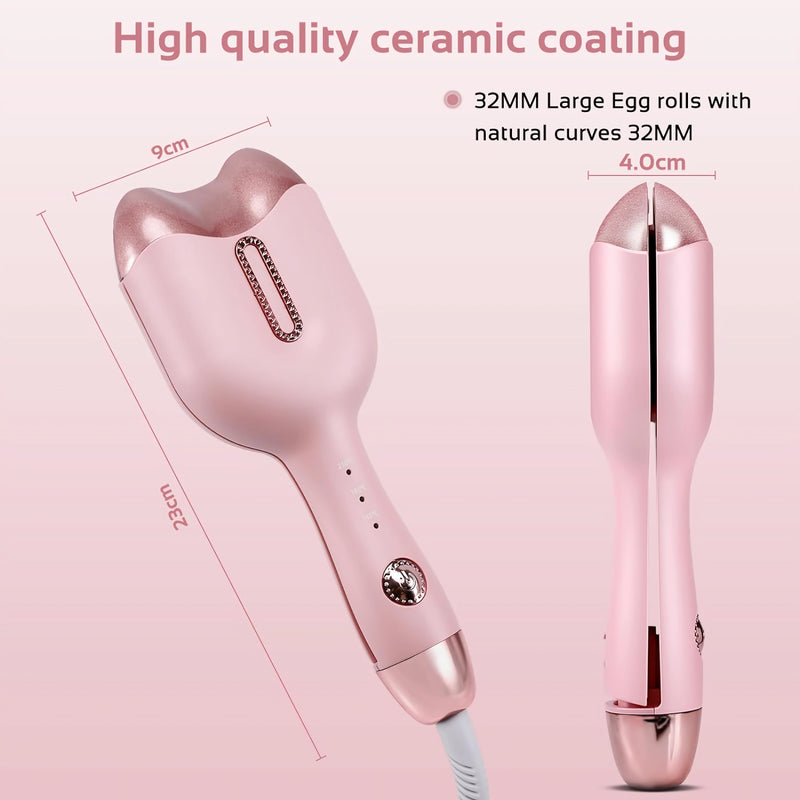portable cat head curling iron, view 6 - MRSLM