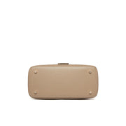 crocodile pattern leather shoulder bag, view 8 - MRSLM