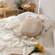 fluffy round tassel seat cushion, view 8 - MRSLM