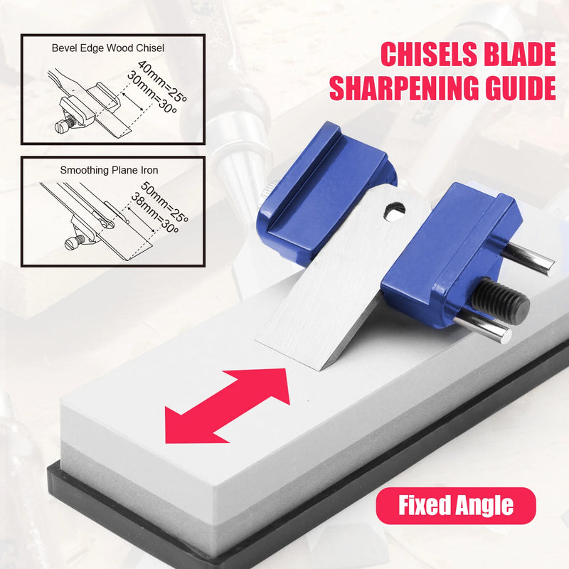 Honing guide for chisels and planer blades, view 7 - MRSLM