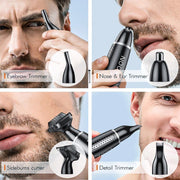 electric nose and ear hair trimmer, view 6 - MRSLM