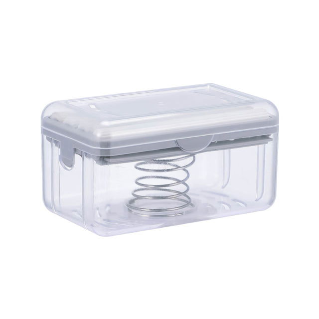 roller type soap dish holder, view 2 - MRSLM