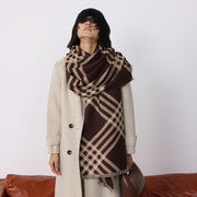 Cashmere-like tassel scarf - MRSLM