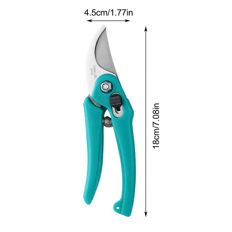 efficient garden shears with safety lock, view 6 - MRSLM