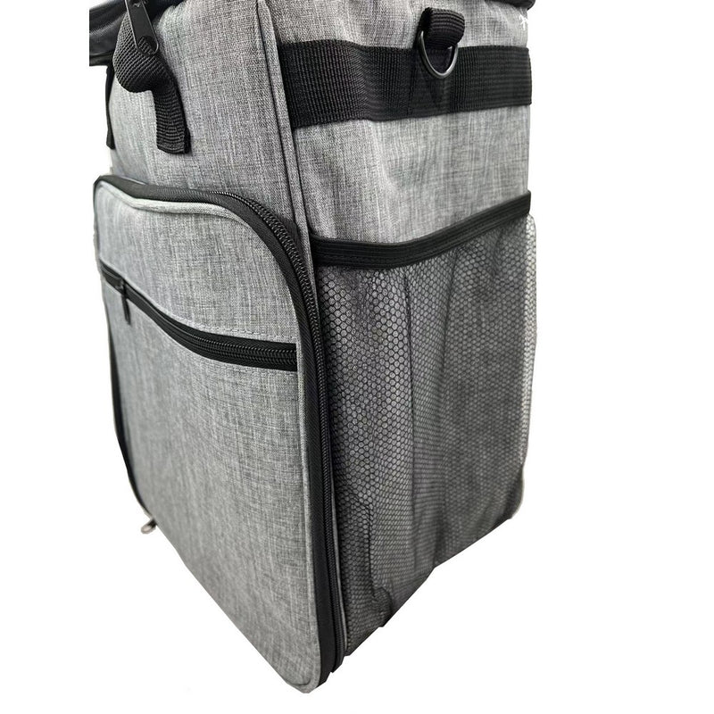 pet travel organizer backpack, view 6 - MRSLM