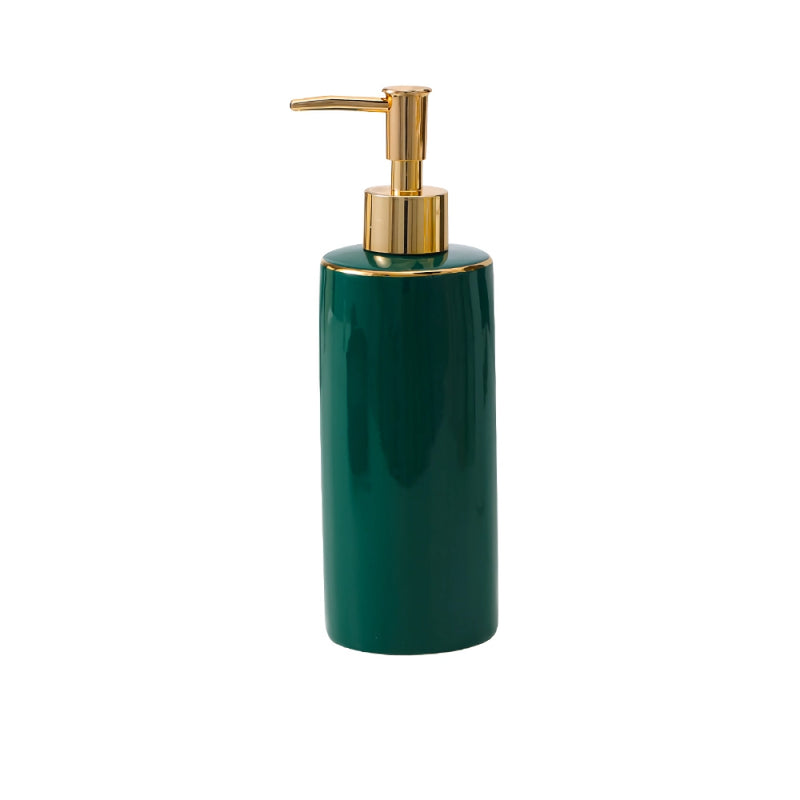 nordic style ceramic soap dispenser, view 5 - MRSLM