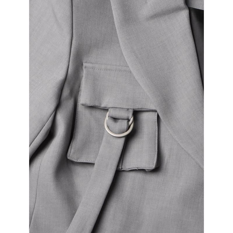 patchwork trench coat, view 4 - MRSLM