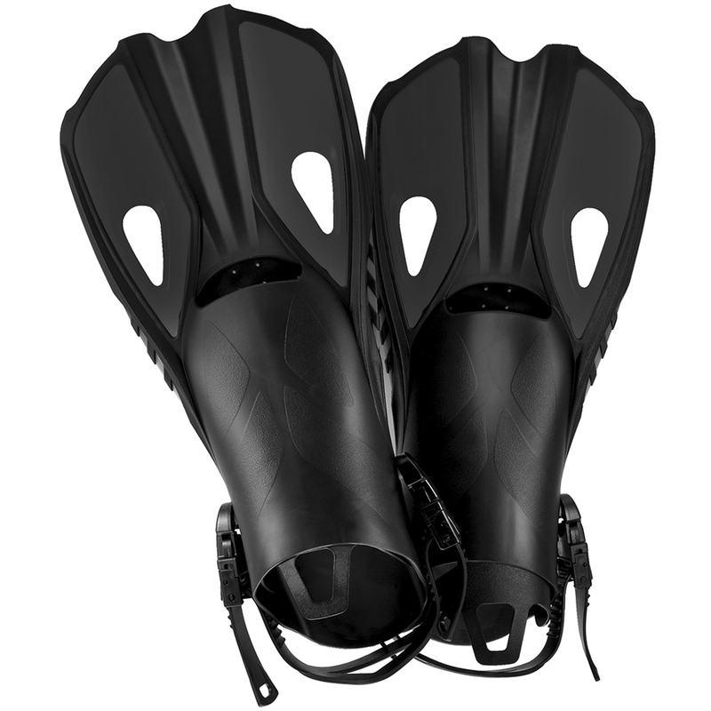Adjustable travel snorkel fins - MRSLM
