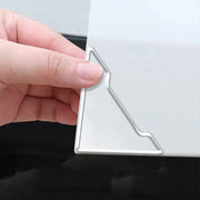 Transparent silicone car door corner protectors, view 5 - MRSLM