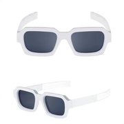 retro rectangle sunglasses, view 12 - MRSLM