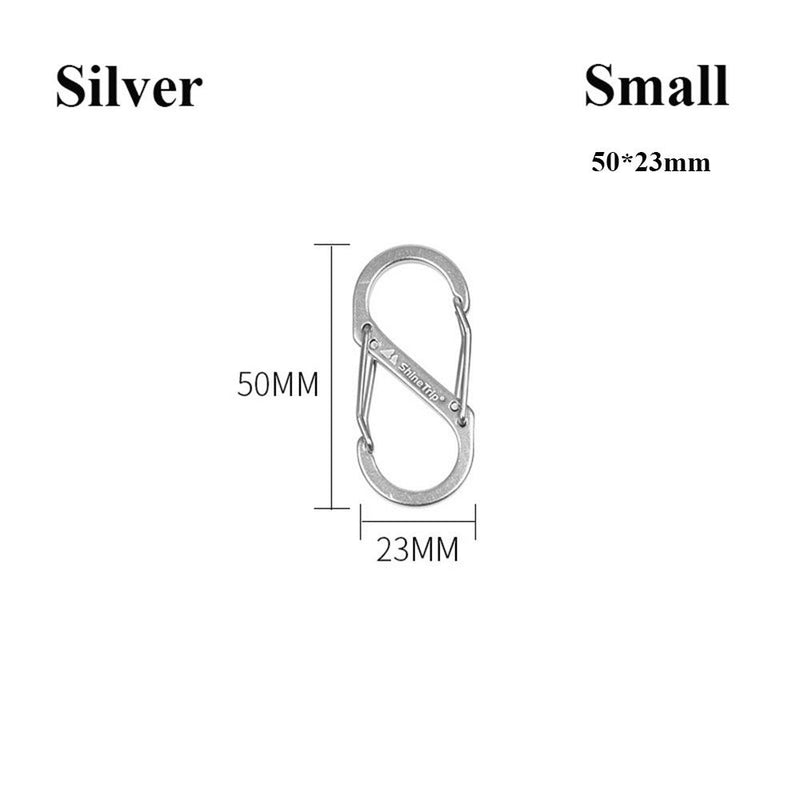 s-type aluminum carabiner, view 8 - MRSLM