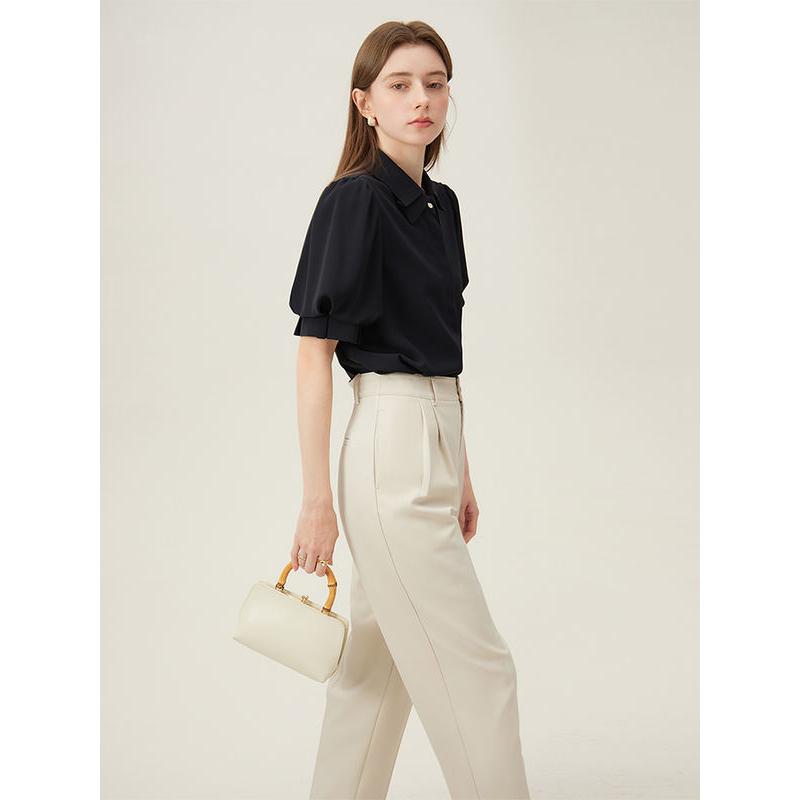 women's polo collar shirt, view 7 - MRSLM
