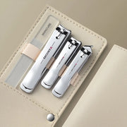 stainless steel nail clipper set, view 4 - MRSLM