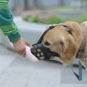 breathable basket dog muzzle, view 4 - MRSLM
