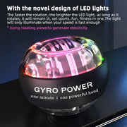 LED gyro wrist trainer ball, view 10 - MRSLM