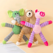 cute animal plush puzzle toy, view 8 - MRSLM