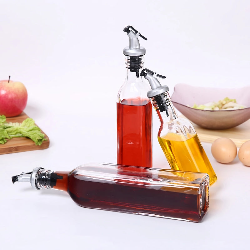 transparent leakproof olive oil bottle, view 11 - MRSLM