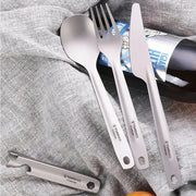 titanium outdoor cutlery set - MRSLM