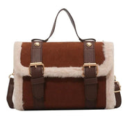 winter plush crossbody bag, view 11 - MRSLM