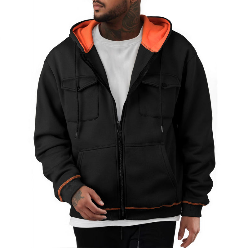 men's zipper sweater, view 2 - MRSLM