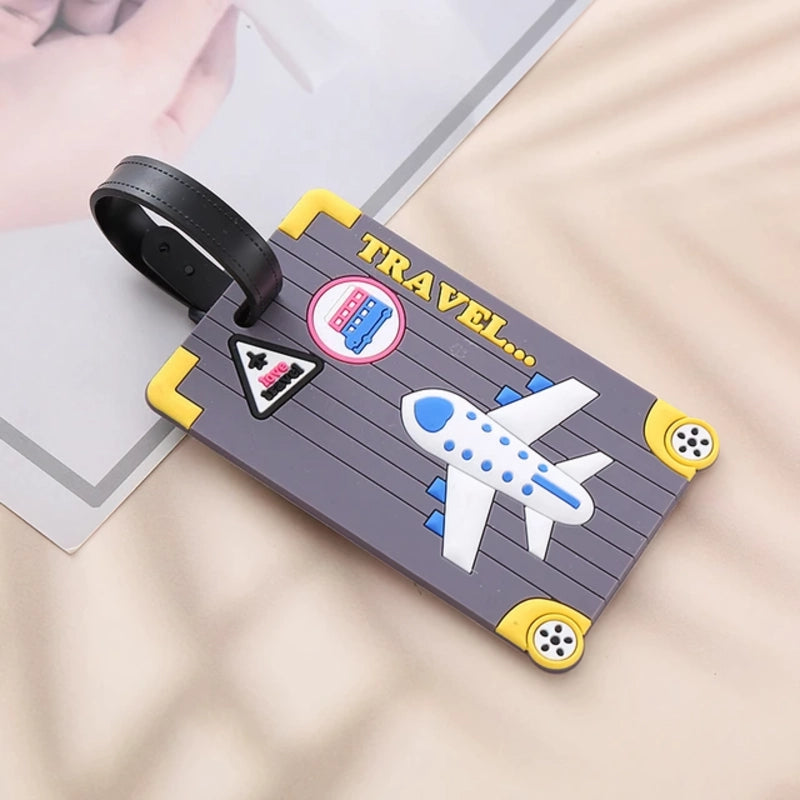 silicone luggage tags, view 5 - MRSLM