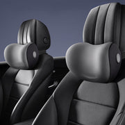 memory foam car headrest and lumbar support pillow, view 7 - MRSLM