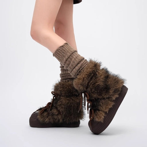 women's short snow boots - MRSLM