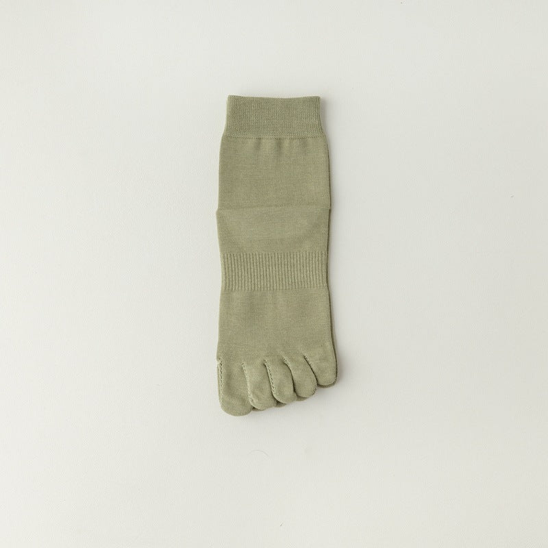 women's cotton toe socks, view 8 - MRSLM