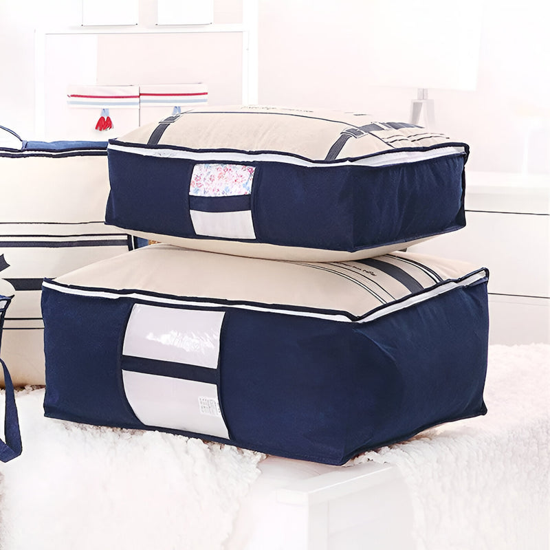 foldable under bed storage bag, view 3 - MRSLM