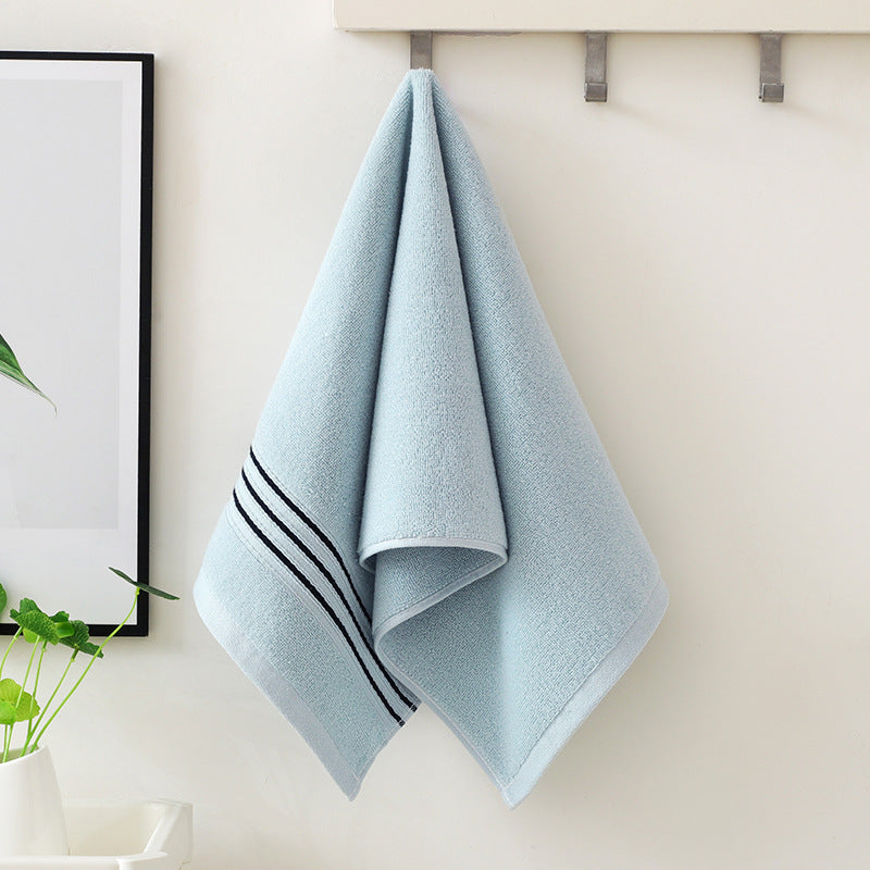 cotton striped towel, view 5 - MRSLM