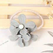 fashion floral elastic hair rope, view 6 - MRSLM