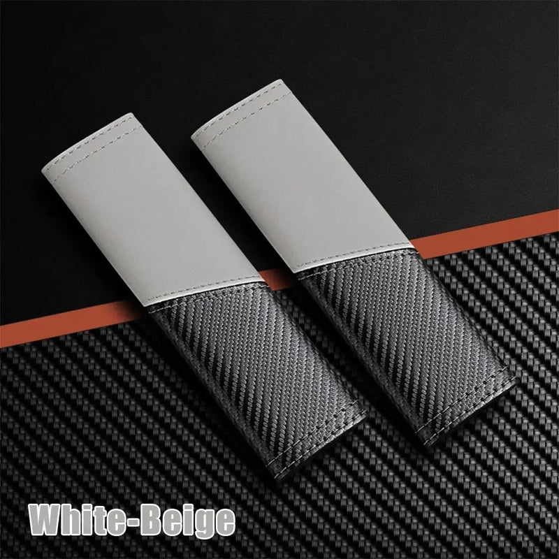 2pcs car seat belt cover, view 5 - MRSLM