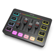 4-channel RGB gaming audio mixer, view 3 - MRSLM