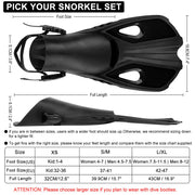 Adjustable travel snorkel fins, view 12 - MRSLM