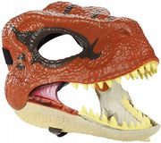 Dinosaur moving mouth latex mask, view 2 - MRSLM
