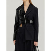 women's irregular blazer, view 3 - MRSLM