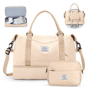 weekender gym duffel bag, view 3 - MRSLM