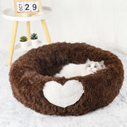 cozy clamshell cat bed, view 3 - MRSLM