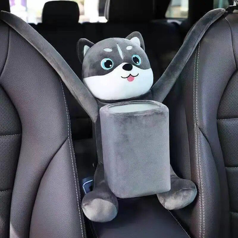 cute square car trash bin, view 6 - MRSLM
