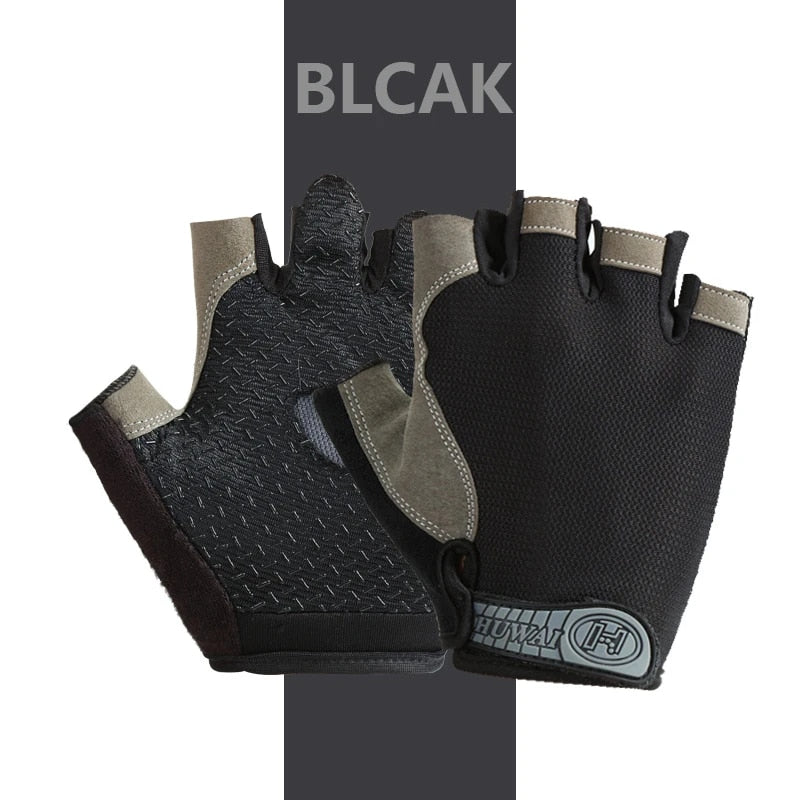Half-finger cycling gloves, view 4 - MRSLM