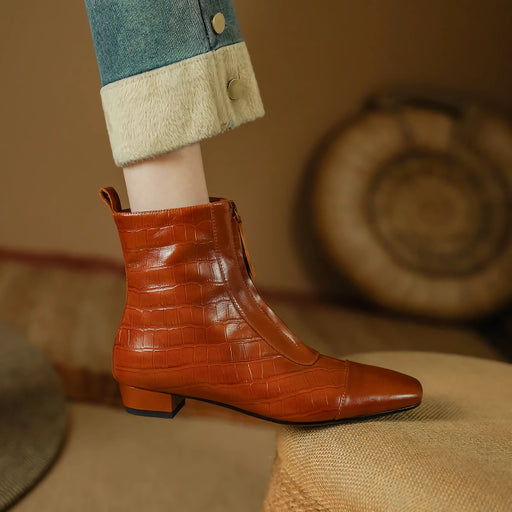 genuine leather Chelsea ankle boots - MRSLM