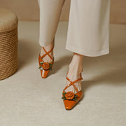 flower high heel sandals, view 7 - MRSLM