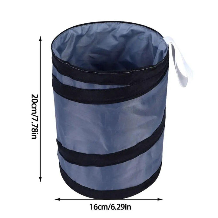 Compact Collapsible Car Trash Can