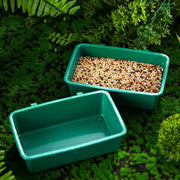 bird food water bowl and bath basin, view 2 - MRSLM