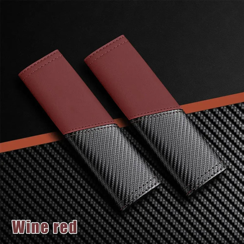 2pcs car seat belt cover, view 3 - MRSLM