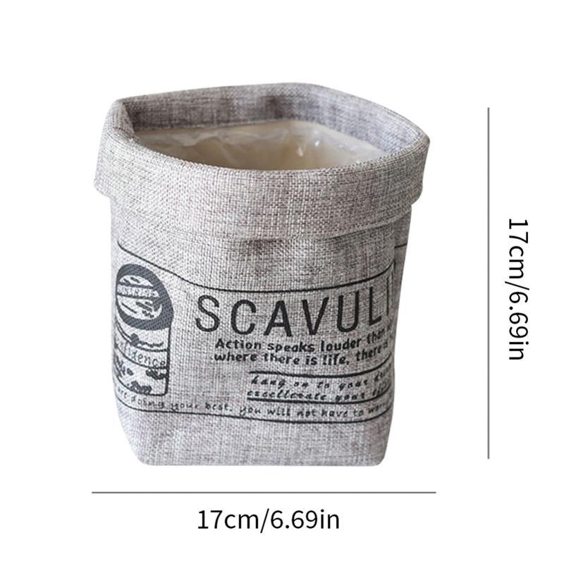 fabric flower pot cover and storage bag, view 3 - MRSLM