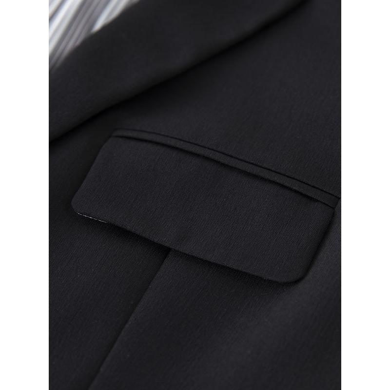 petite black suit jacket, view 6 - MRSLM