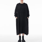 elegant a-line long dress - MRSLM