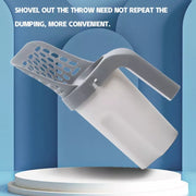 cat litter scoop with waste bin, view 5 - MRSLM